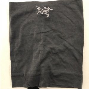 Arc'Teryx RHO Merino Wool Neck Gaiter Grey New
